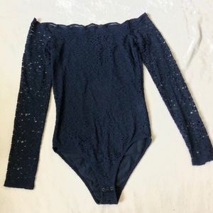 Lace Off The Shoulder Bodysuit
